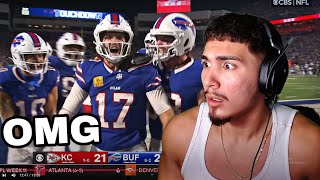 JOSH ALLEN IS INSANE Fins Fan Reacts To Chiefs vs Bills  2024 Week 11 Game Highlights [upl. by Nayhr]