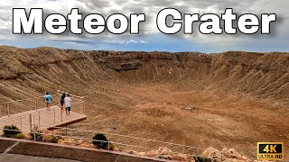 Massive METEOR CRATER in Arizona Desert  4K 60fps [upl. by Shanon594]