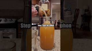 How I Rack Two Week Pear Hard Cider [upl. by Aires685]