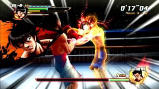 Hajime No Ippo The Fighting PS3 Miyata vs Sawamura [upl. by Norman347]