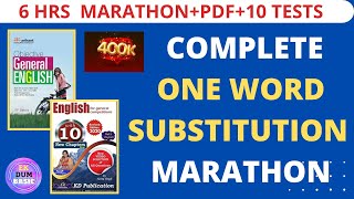 One Word Substitution Complete Course Arihant  KD Publication  Root WordsPdf in description [upl. by Goda801]