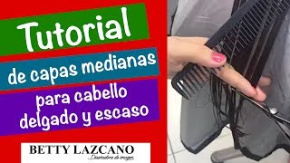 Como corto CAPAS MEDIANAS fácil PASÓ A PASÓhow to make mediums layers [upl. by Ayrolg]