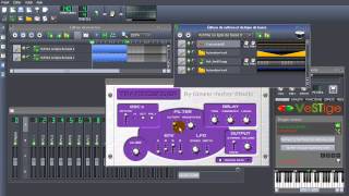 LMMS13Lautomation dans les Vst externes Vsti et Vst FxTutoriel [upl. by Hanford22]