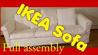 IKEA Harlanda Sofa 🛋 how to 🛠 🧰 furniture video under 5 minutes To the point video ikea sofa [upl. by Rot272]