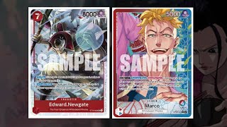 Marco Deck Profile  One Piece TCG 85 [upl. by Joelly136]