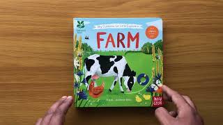 Farm with Sliders Book  Read Aloud Book for Children and Toddlers [upl. by Leelah]