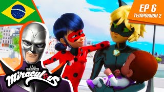 🇧🇷 MIRACULOUS  🐞 GIGANTITÃ 🐾  Episódio completo ▶️ Temporada 2 Ep 6  Português BRASIL 🇧🇷 [upl. by Mirella695]