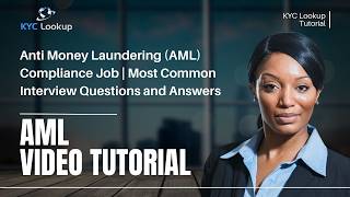 Anti money laundering AML Compliance Job  Most Common Interview questions and answers [upl. by Leva913]