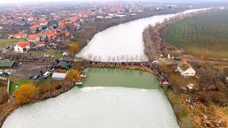 Bogojavljanjeplivanje za Časni krst Bečmen 19januar 2019 [upl. by Ahsiena851]