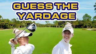 Nelly Korda Guesses Her Yardages After She Hits  TaylorMade Golf [upl. by Pierson]