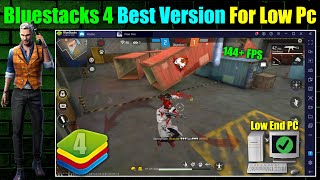 BLUESTACKS 4 BEST VERSION FOR LOW END PC  2GB RAM NO GRAPHICS CARD  BLUESTACKS [upl. by Tung]