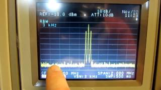 119 Basics of Resolution Bandwidth and Video Bandwidth in a Spectrum Analyzer RBW VBW [upl. by Cristiona]