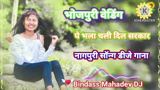 Bhojpuri pe bhala chali Dill sarkar Hilela Theth New nagpuri song DJ remix 2024 [upl. by Knowland470]