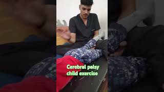 Cerebral palsy child exercise in long life physiotherapy and rehab hospital sitabadi [upl. by Munson]