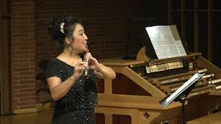 KMA Autumn Concert 2021 Flute Donna Shin Cantabile et Presto Daegeum Sanjo for solo flute [upl. by Votaw]