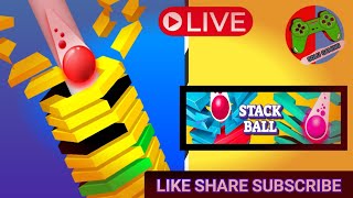 🔴Stack Ball Live Gaming 📲🎮 Solu Gaming ☀️ Good morning [upl. by Aivatal]