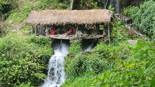 Beautiful Nepali Mountain Village Traditional life of Nepal  Peaceful And Relaxing Village Life [upl. by Leftwich]