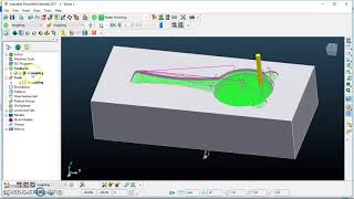 Powermill tutorial  roughing finishing gcode [upl. by Joachim]