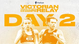 2024 ProFeet Victorian Track amp Field Relay Championships – Day 2 [upl. by Laaspere]