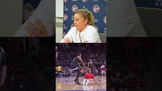 Christie Sides On The Fans REACTION To Diamond DeShields FLAGRANT FOUL On Caitlin Clark [upl. by Tihor355]