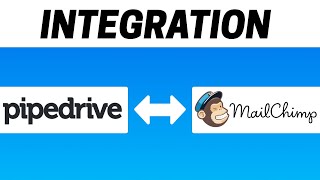 How to Integrate Pipedrive with Mailchimp [upl. by Lattimer926]