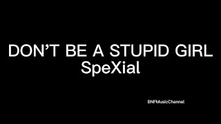 SpeXial  DONT BE A STUPID GIRL 歌词版 [upl. by Mcgurn]