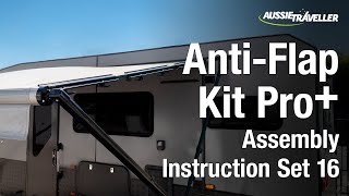 Anti Flap Kit Pro Assembly Instruction Set 16  Aussie Traveller AntiFlap Kit [upl. by Auberta]