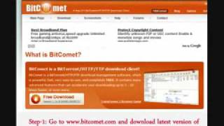 Make BitComet 114 Faster For Your 2Mbps Connection [upl. by Esoj]