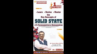 Paramagnetism and diamagnetism  1Minute Chemistry  SM Sir  IITJEE  NEET SHORTS YTSHORTS [upl. by Hamish947]