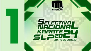 DIA 2  T1  SELECTIVO NACIONAL KARATE SLP 2024 [upl. by Grantham]