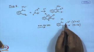 Mod34 Lec38 Synthesis of Quinolines and Isoquinolines [upl. by Anaerdna]