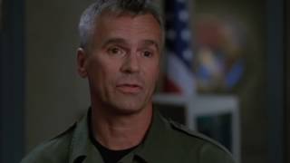 Stargate SG1  Colonel ONeill Meets General Ryan USAF Chief of Staff [upl. by Yraunaj]