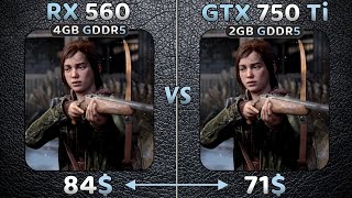 GTX 750 Ti vs RX 560 Test in 2023🔥 [upl. by Tiffy]