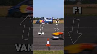 F1 Car vs Ford Supervan ⚡️ [upl. by Arlee]