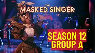 Masked Singer Group A Revealed  Season 12 [upl. by Grayce]