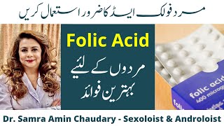 Benefits of Folic Acid for Males  पुरुषों के लिए फोलिक एसिड के फायदे [upl. by Rawdan]