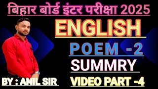 Class 12th ka english summaryvvi objective question by Anil Kumar [upl. by Enitsugua]