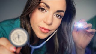 ASMR Doctor VERY Detailed Medical Examination ♡ Up Close ASMR Triggers [upl. by Annaesor]