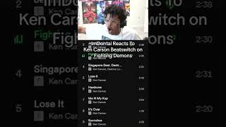 ImDontai Reacts To Ken Carson Beatswitch on Fighting My Demons AGC [upl. by Bristow]