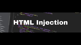 HTML INJECTION within 2 minutes  Full Information  cyber security  Ethical Hacking [upl. by Kendyl]