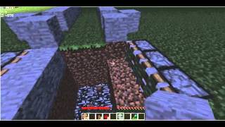 Minecraft tutorial Easy pitfall trap [upl. by Downall]