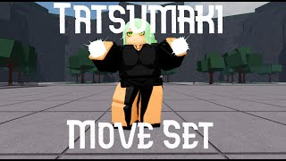 Tatsumaki Move set  Atomic Samurai Ultimate Strongest Battle Grounds [upl. by Ynner]