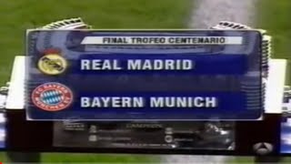 TROFEO DEL CENTENARIO 200203  Final Real Madrid VS Bayern Munich ● 05082002 PARTIDO COMPLETO [upl. by Walliw997]