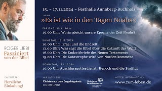 Dr Roger Liebi AnnabergBuchholz Israel und die Endzeit [upl. by Echikson]