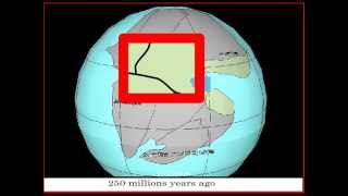 Formation of the Mediterranean and the Alps [upl. by Allis]