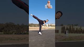 BACK KIK BEST STANCE taekwondo spinningbackkick martialarts lazwaalpegham 👍👍💪💪 [upl. by Gelman163]