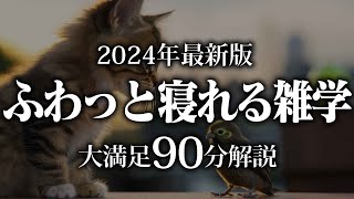 【睡眠導入】ふわっと寝れる雑学【リラックス】とても深い睡眠へ招待します♪ [upl. by Shayla16]