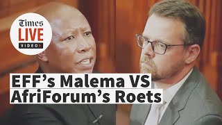 Malema VS Roets  Insults kiss the boer and protests light up court during hate speech trial [upl. by Persson614]