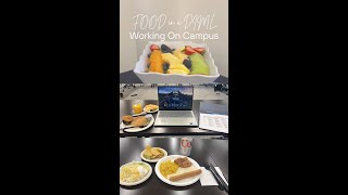 A Day in My Life Working on Campus  Food Vlog  Montclair State University  USA [upl. by Millie]