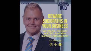 Beware sociopaths in your business [upl. by Anawad]